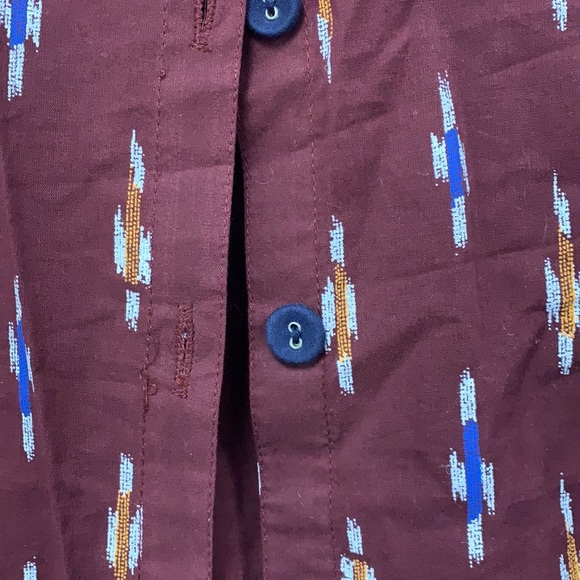 Oks cotton button down long sleeve size XL - Picture 5 of 9